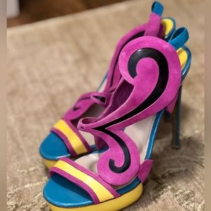 Nicholas Kirkwood platform sandals Size 9/39 Only worn once. Great condition!